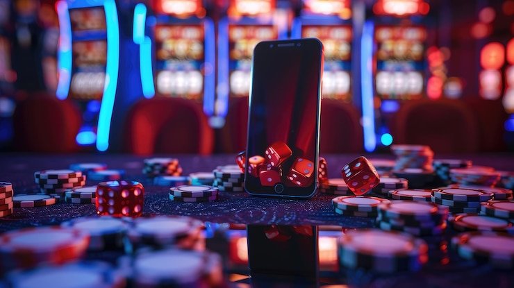Live dealer baccarat table on topwin casino section
